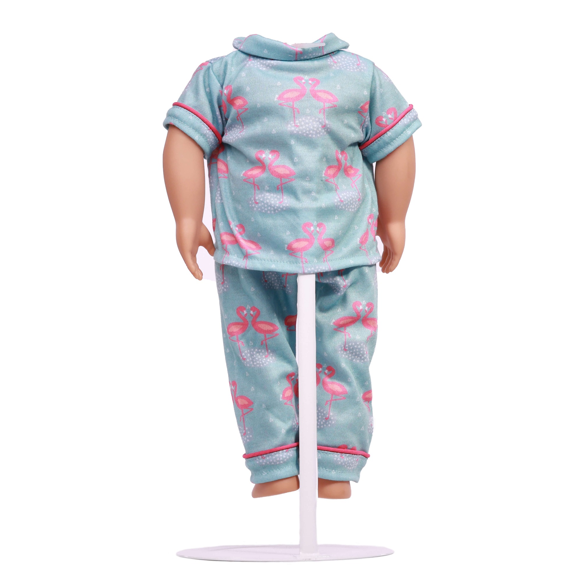 american doll clothing blue polyester fabric