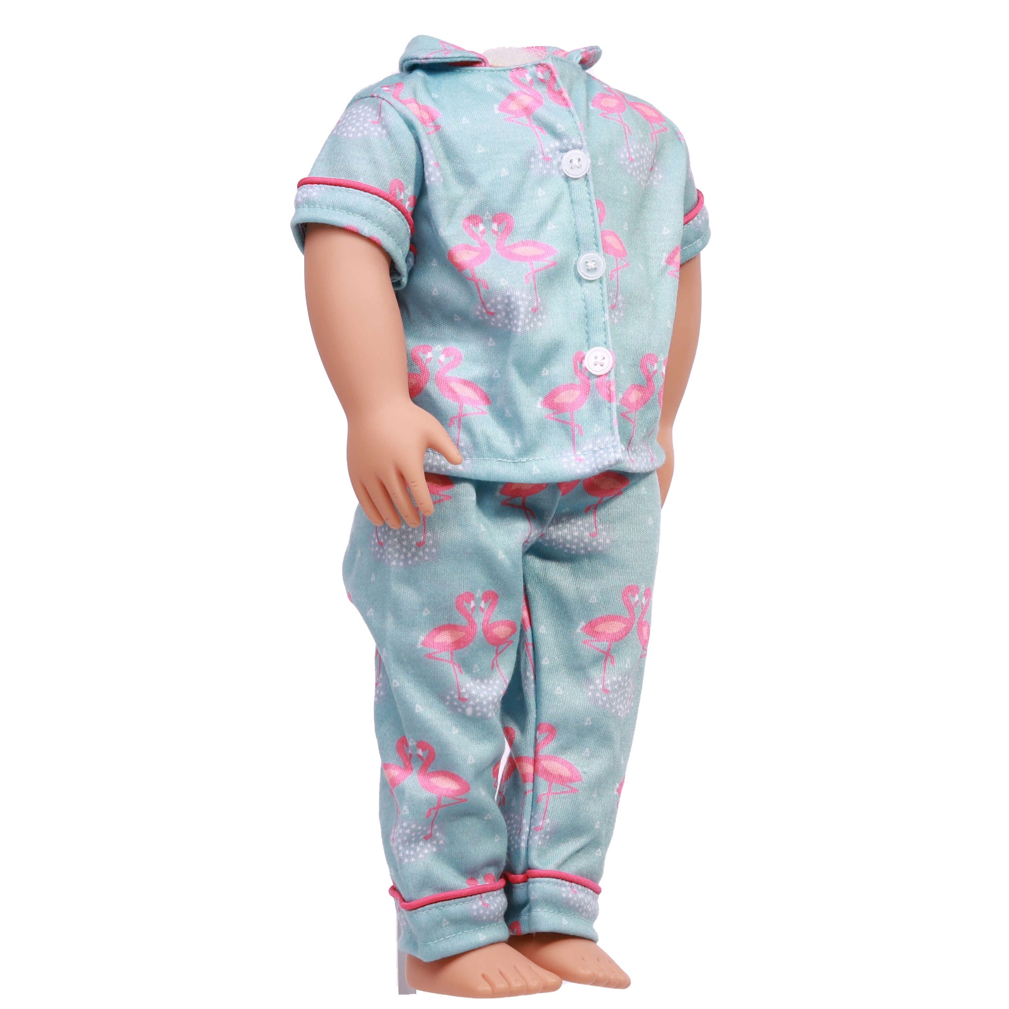 american doll clothing blue polyester fabric