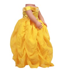 american doll clothing yellow polyester fabric