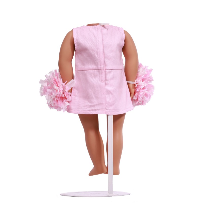 american doll clothing pink polyester fabric