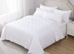 Square Grid Jacquard Bedings