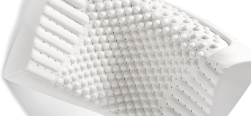 NECK CARE MASSAGE LATEX PILLOW