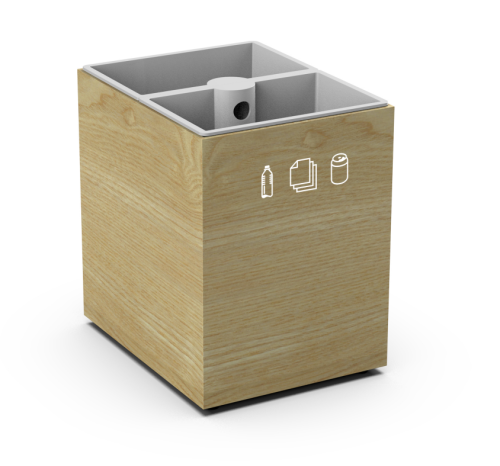 2 in 1 Recycling Bin