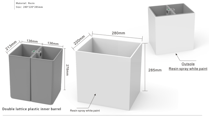 Bathroom Waste Bin