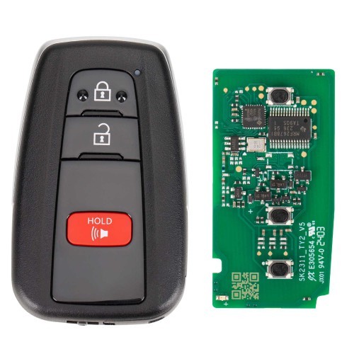 Autel IKEYTY8A3AL Universal Smart Remote Key 2+1 Buttons For Toyota
