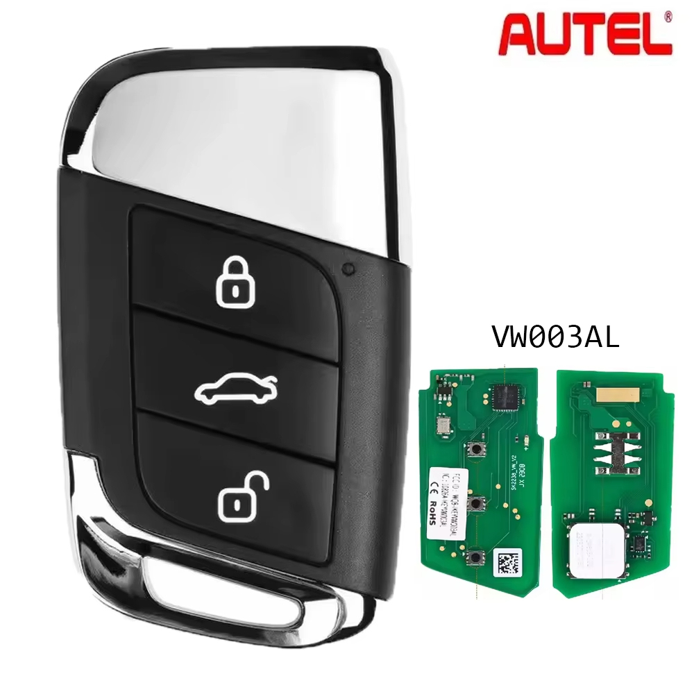 Autel VW003AL Universal Smart Remote Key 3 Buttons for Volkswagen