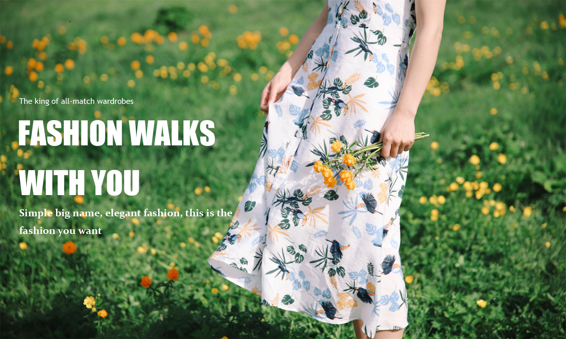 FASHION WALKS WITH YOU