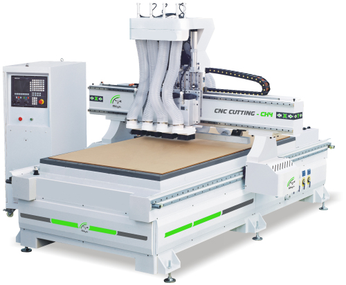 4 heads CNC Router CH4