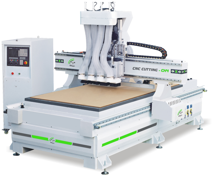 4 heads CNC Router CH4