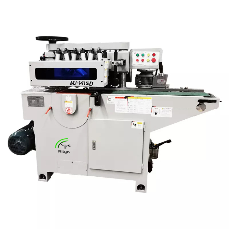 Automatic Square Wood-feeding Multiple-blade Rip Saw MJ1415D