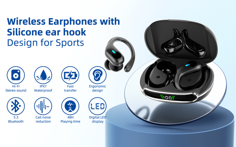 Weofly Triathlon Wireless Bluetooth Earbuds