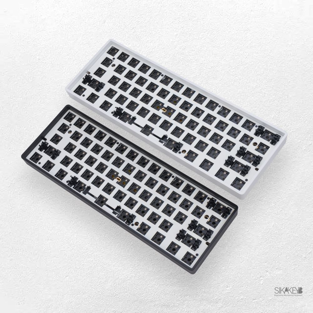 SIKAKEYB SK1 ABS Hot Swap 60% RGB gaming keyboard Mechanical Keyboard kit