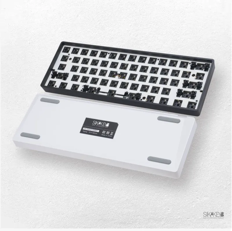 SIKAKEYB SK1 ABS Hot Swap 60% RGB gaming keyboard Mechanical Keyboard kit