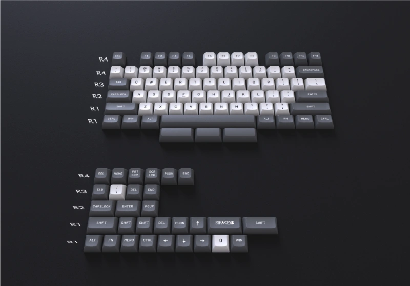 Sikakeyb Pbt Doubleshot Pbt 60 64 68 84 Mechanical Keyboard Keycap