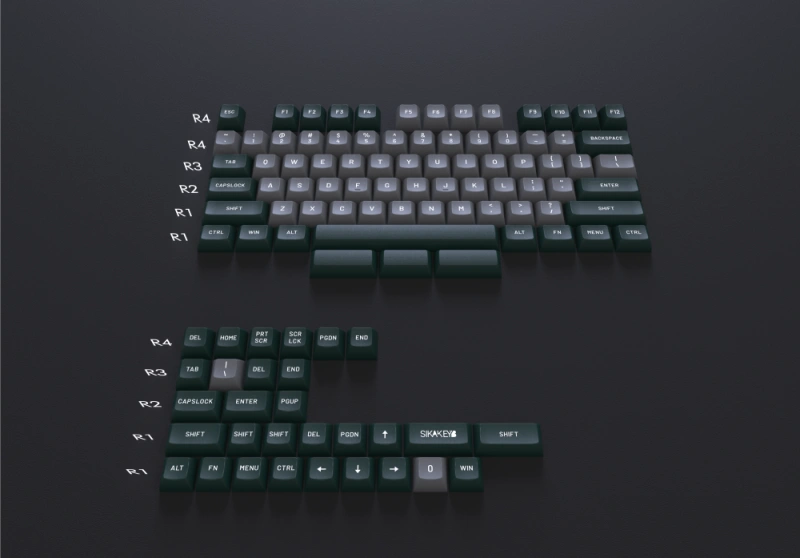 Sikakeyb Pbt Doubleshot Pbt 60 64 68 84 Mechanical Keyboard Keycap