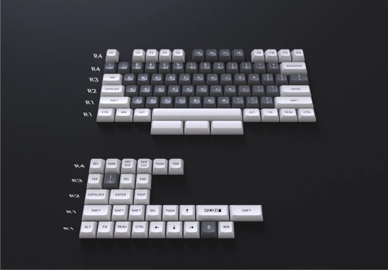Sikakeyb Pbt Doubleshot Pbt 60 64 68 84 Mechanical Keyboard Keycap