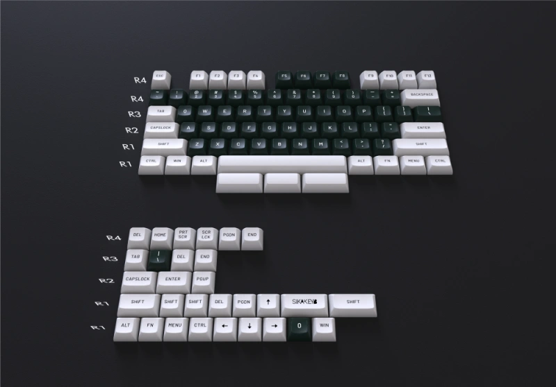 Sikakeyb Pbt Doubleshot Pbt 60 64 68 84 Mechanical Keyboard Keycap