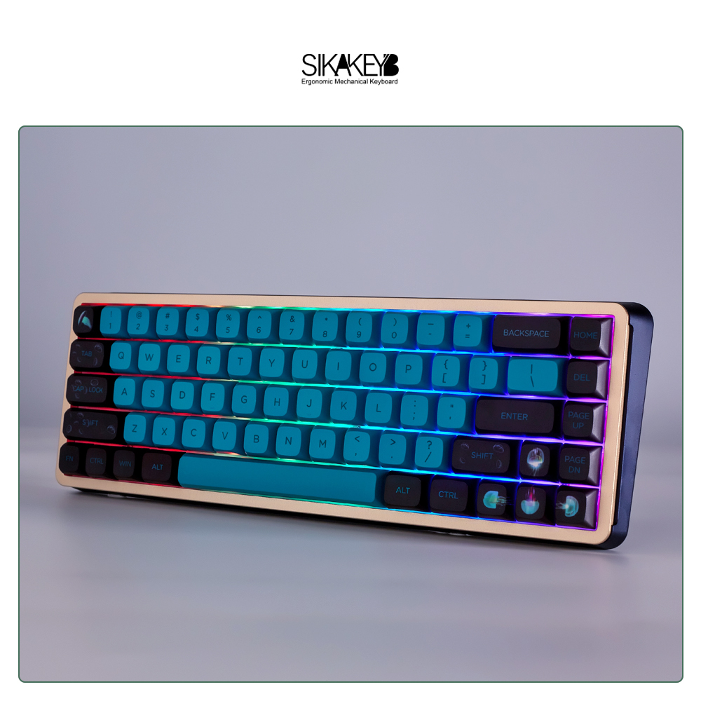 SIKAKEYB SK3 Castle 65% aluminium mechanical keyboard Kit