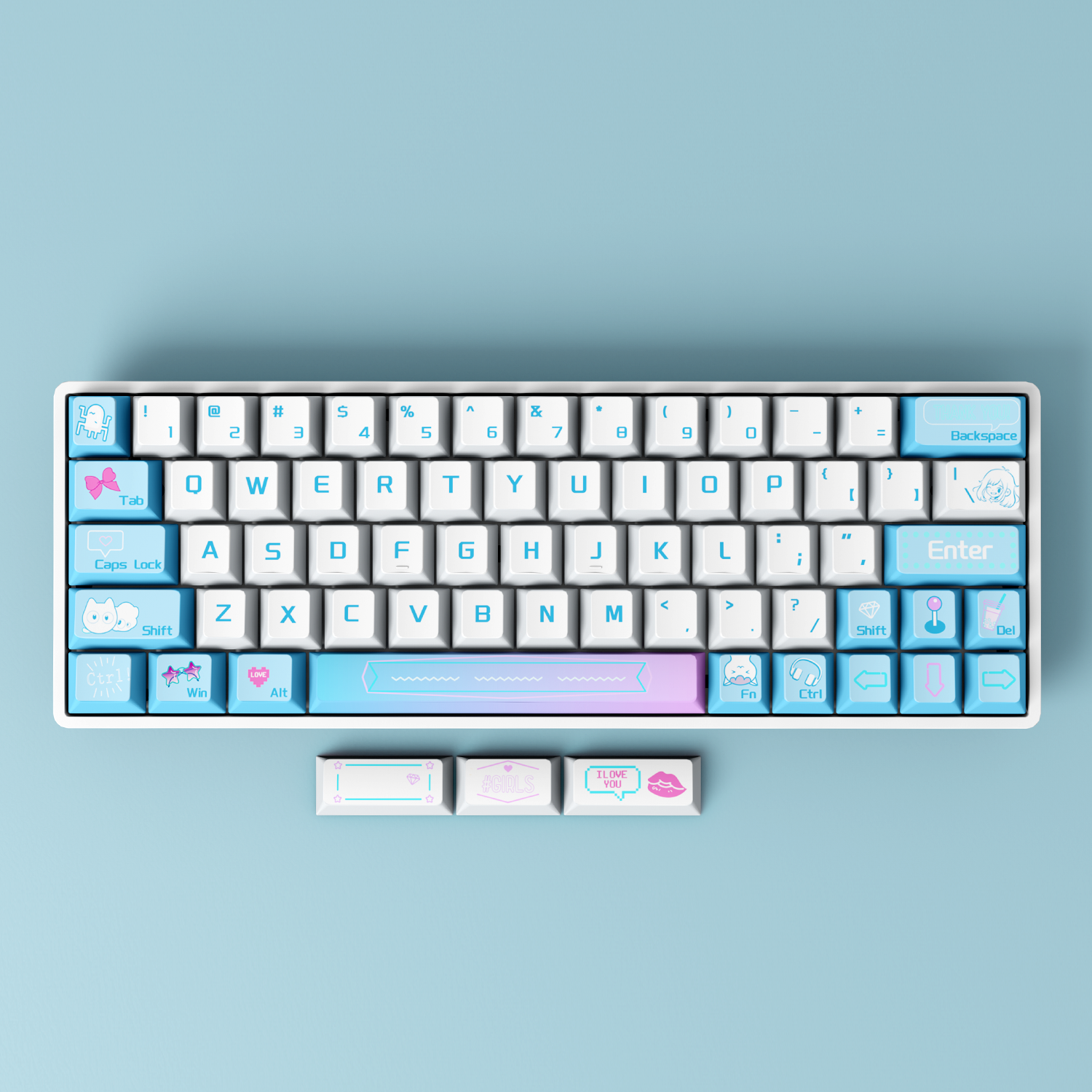 Sikakeyb Castle HM66 66Key %60 Magnetic Keyboard