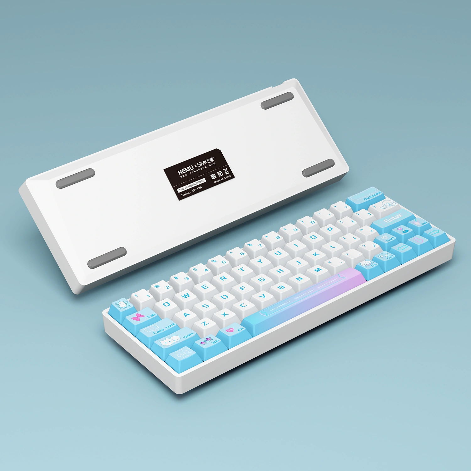 Sikakeyb Castle HM66 66Key %60 Magnetic Keyboard