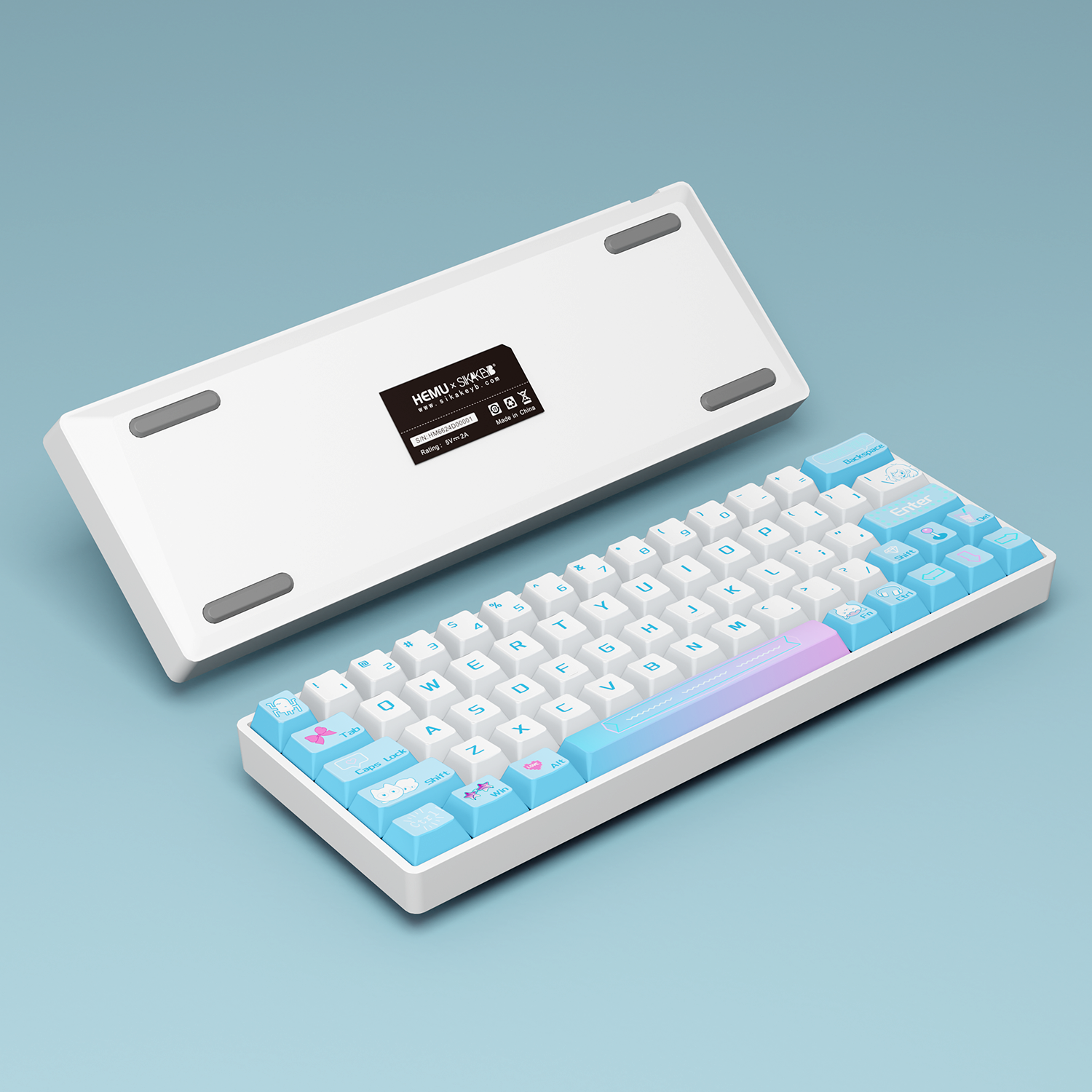 Sikakeyb Castle HM66 66Key %60 Magnetic Keyboard