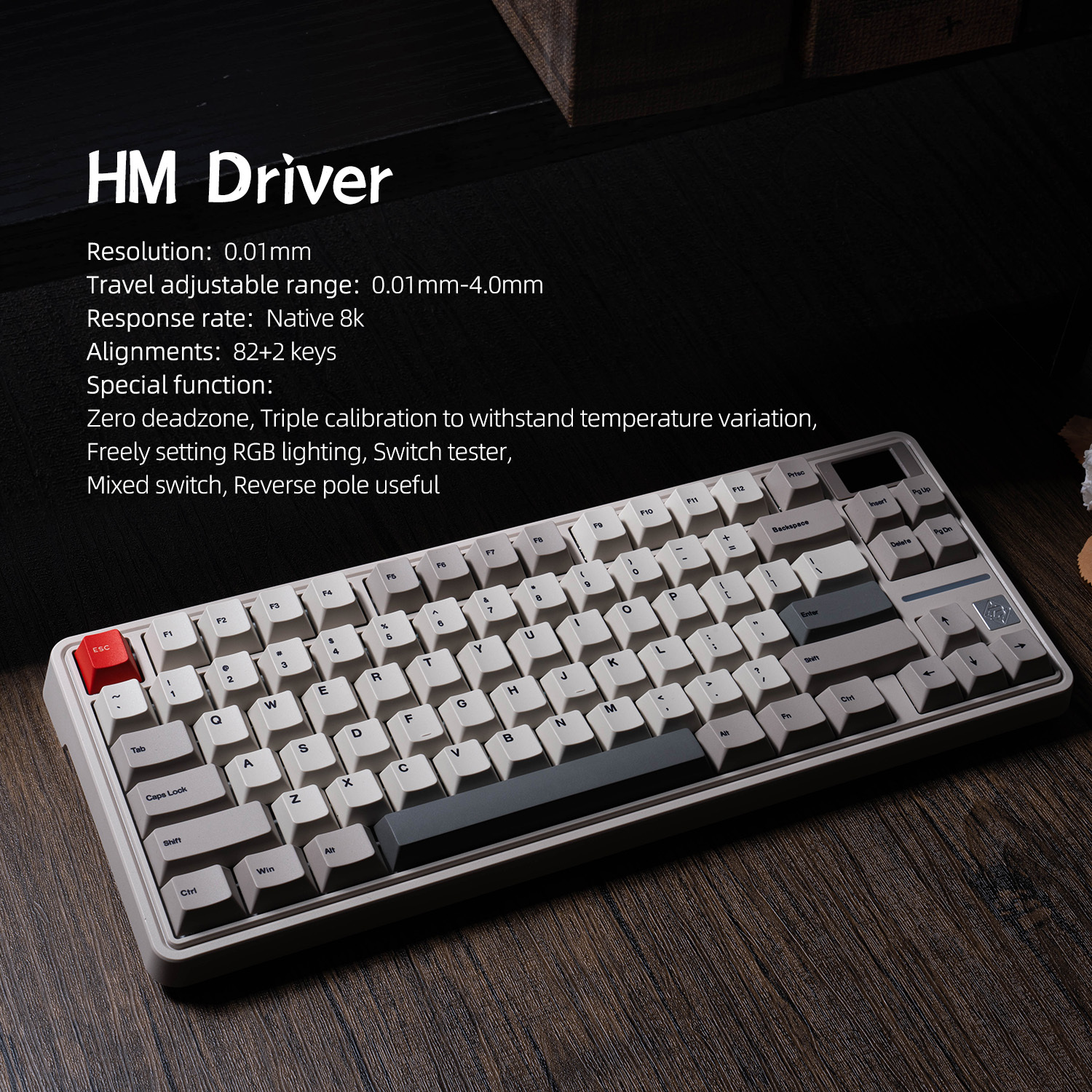 Sikakeyb Castle HM80 82Key %80 Magnetic Keyboard
