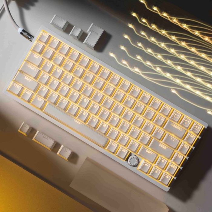 Sikakeyb PRISM Shine-Through Double Shot Profile PBT Keycap Set 142-key