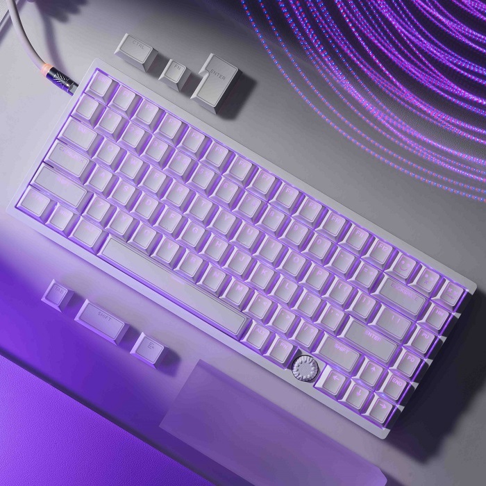 Sikakeyb PRISM Shine-Through Double Shot Profile PBT Keycap Set 142-key