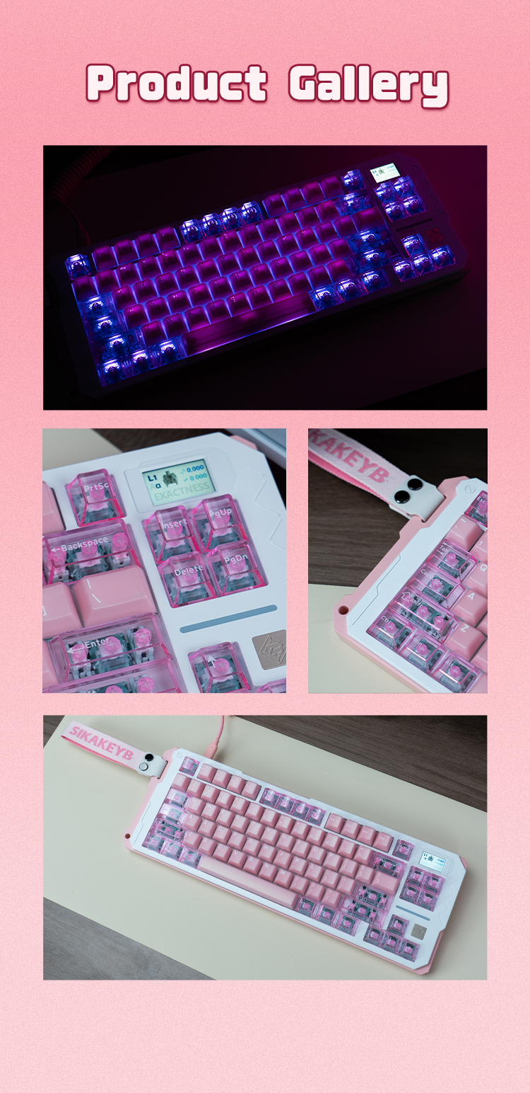 Sikakeyb Castle Hm80 He Esports Games Aluminum Magnetic Keyboard