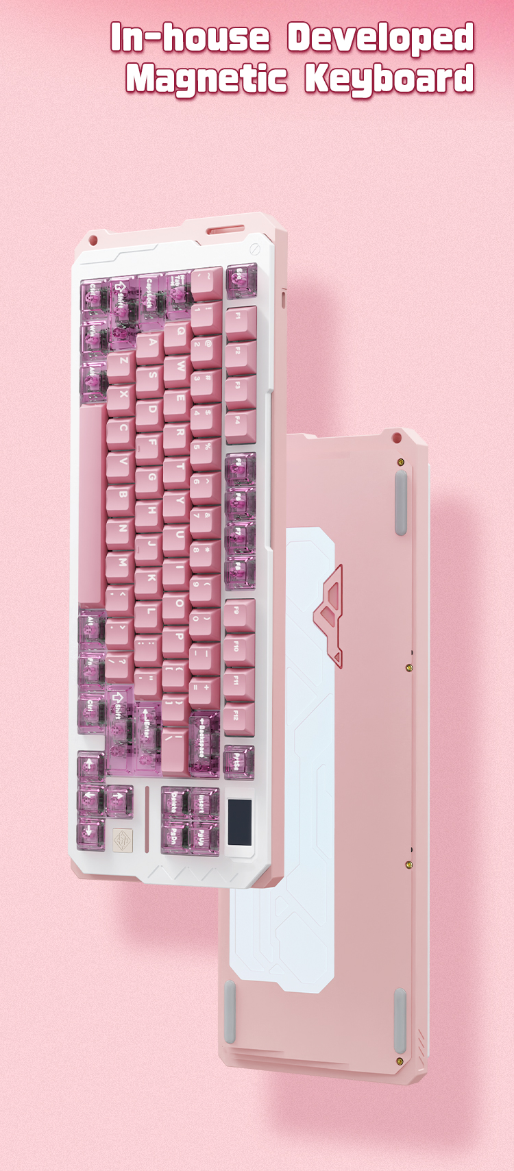 Sikakeyb Castle Hm80 He Esports Games Aluminum Magnetic Keyboard