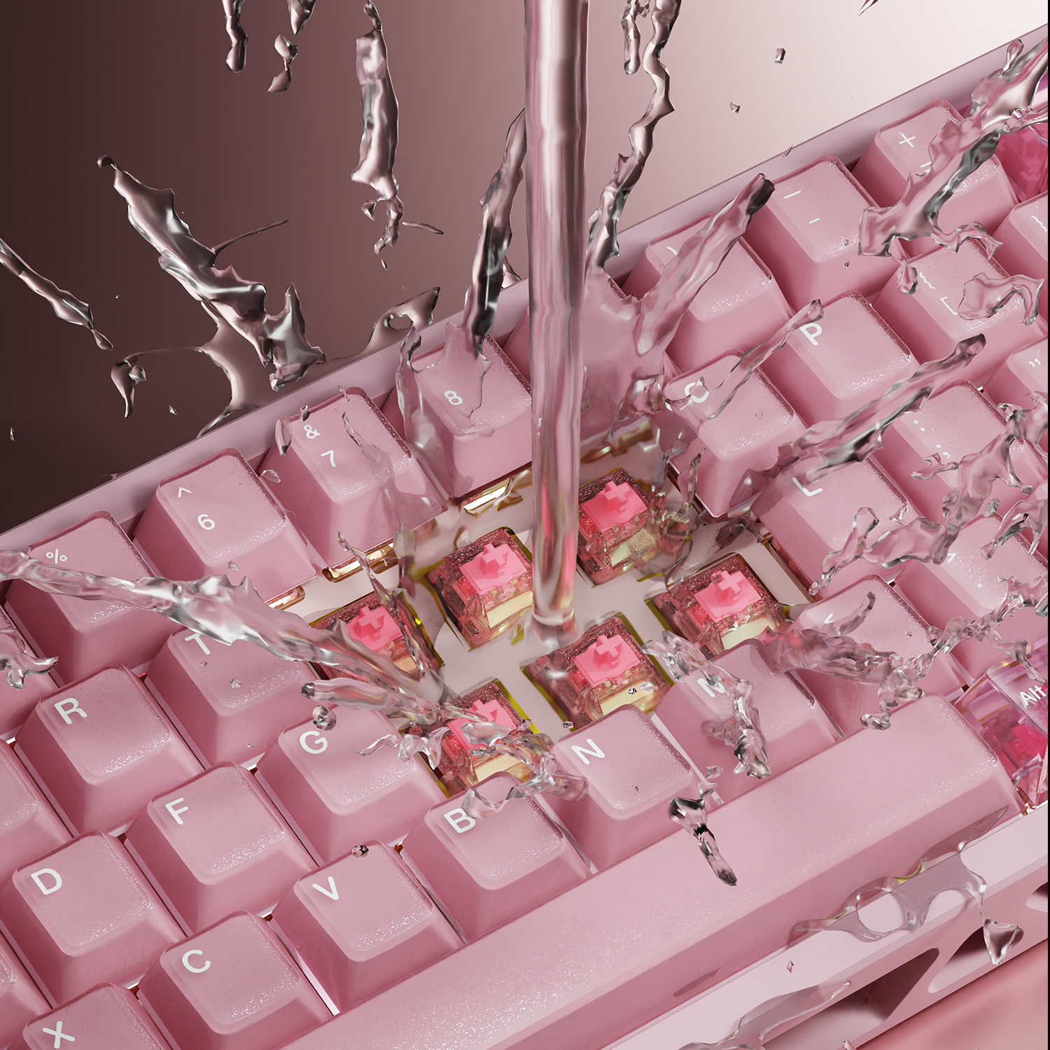 Gateron x Sikakeyb FORT60 キーボードケース Amazon.com: GATERON x Sikakeyb Sakura TKL Magnetic Gaming Keyboard