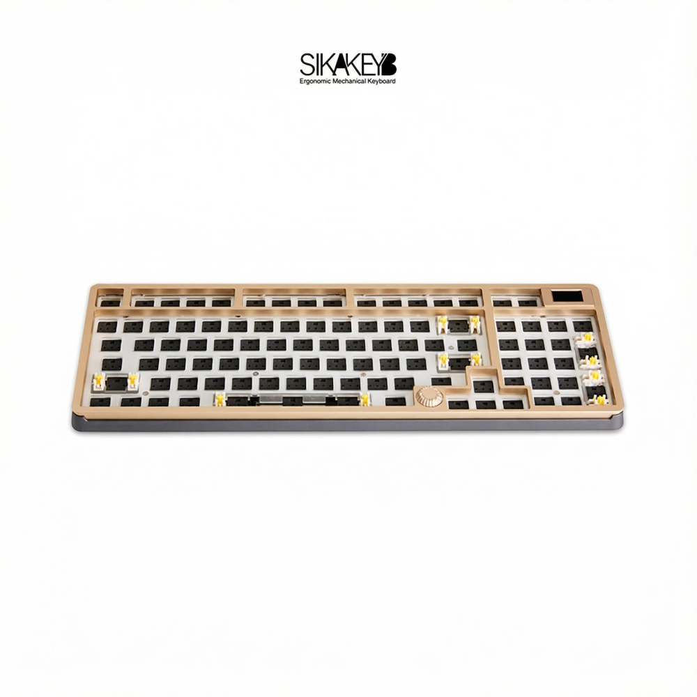 Sikakeyb Sk8 Castle 98 Key %95 Knob screen Mechanical Keyboard Kit