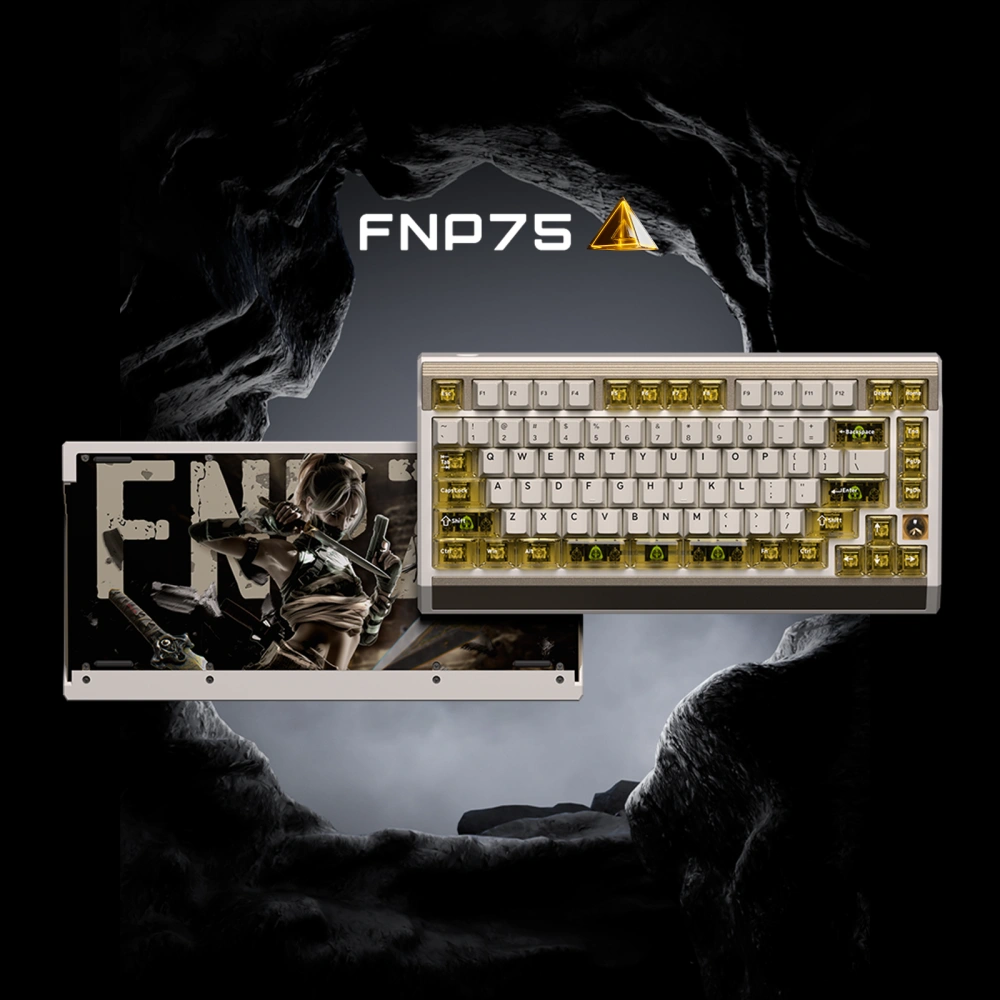 【希少】シブヤ楽器 Shibuya Custom Made（NKT275搭載） Sikakeyb FNP75 HE Magnetic Switch Custom Gaming Keyboard