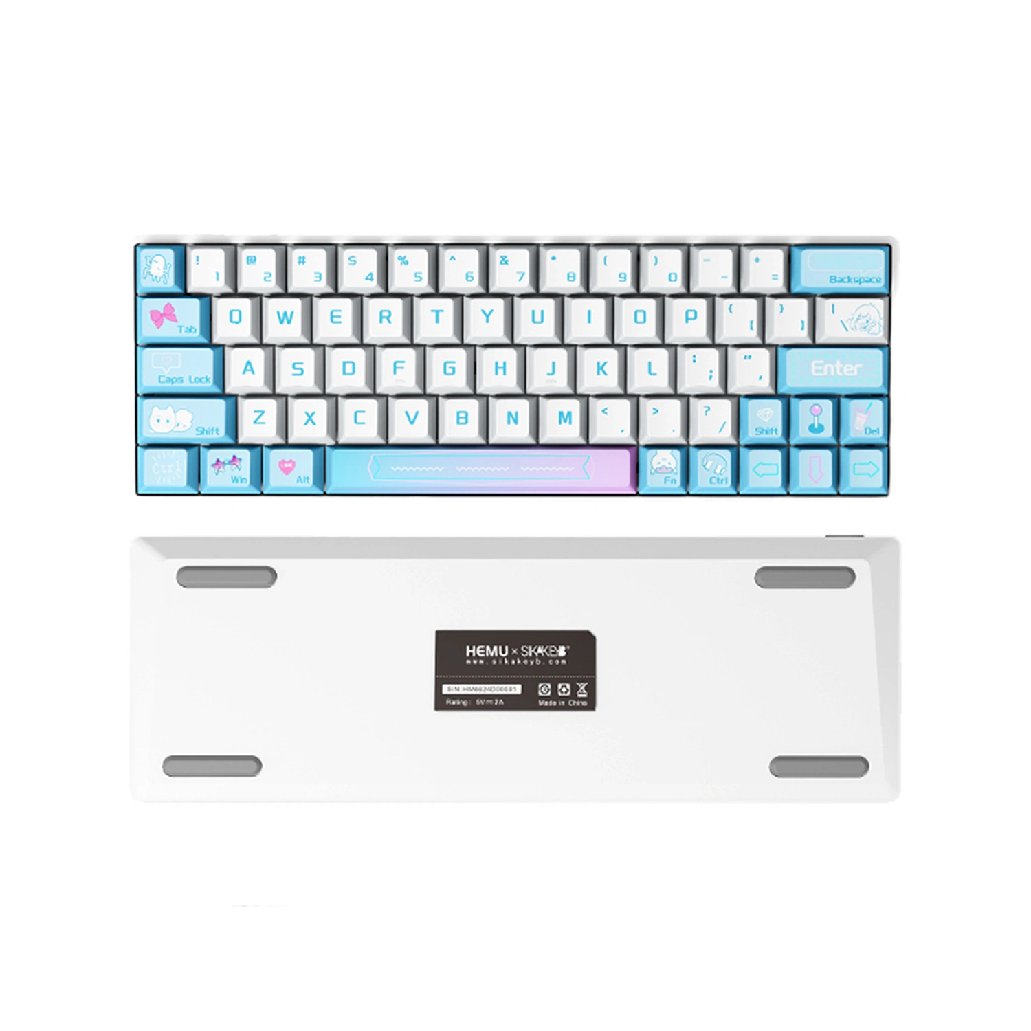 Sikakeyb Castle HM66 HM Xu キーボード Sikakeyb Castle HM66 66Key %60 Magnetic Keyboard