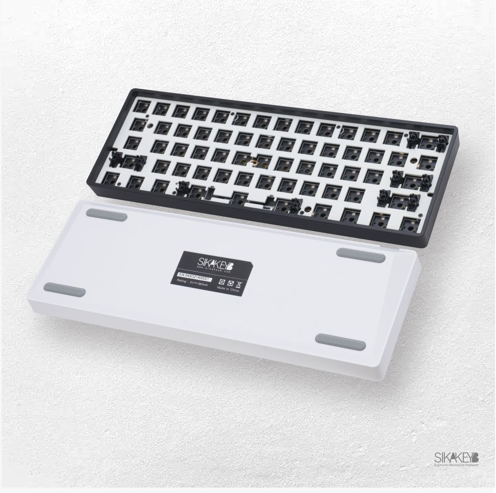 SIKAKEYB SK1 ABS Hot Swap 60% RGB gaming keyboard Mechanical Keyboard kit