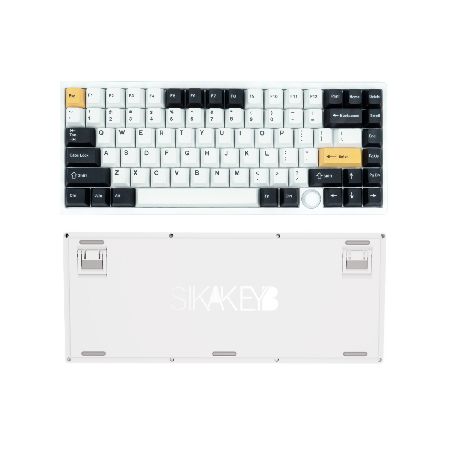 Sikakeyb Castle CK75 US 83-Key 75% Vintage Magnetic Gaming Keyboard