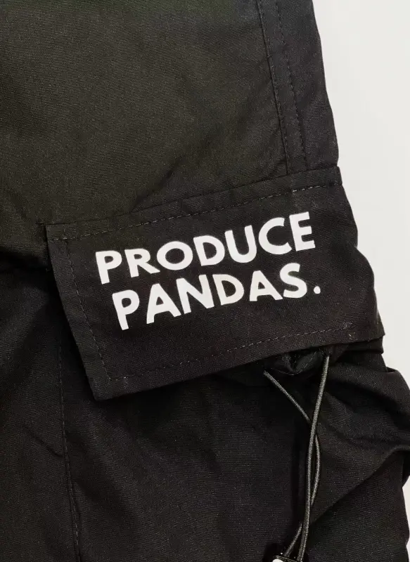 Produce Pandas 2024 Sports/Casual Black Shorts