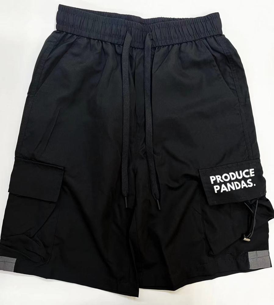 Produce Pandas 2024 Sports/Casual Black Shorts