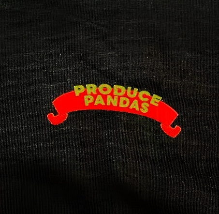 Produce Pandas T-shirt Collection - Boom Rich Boom Red