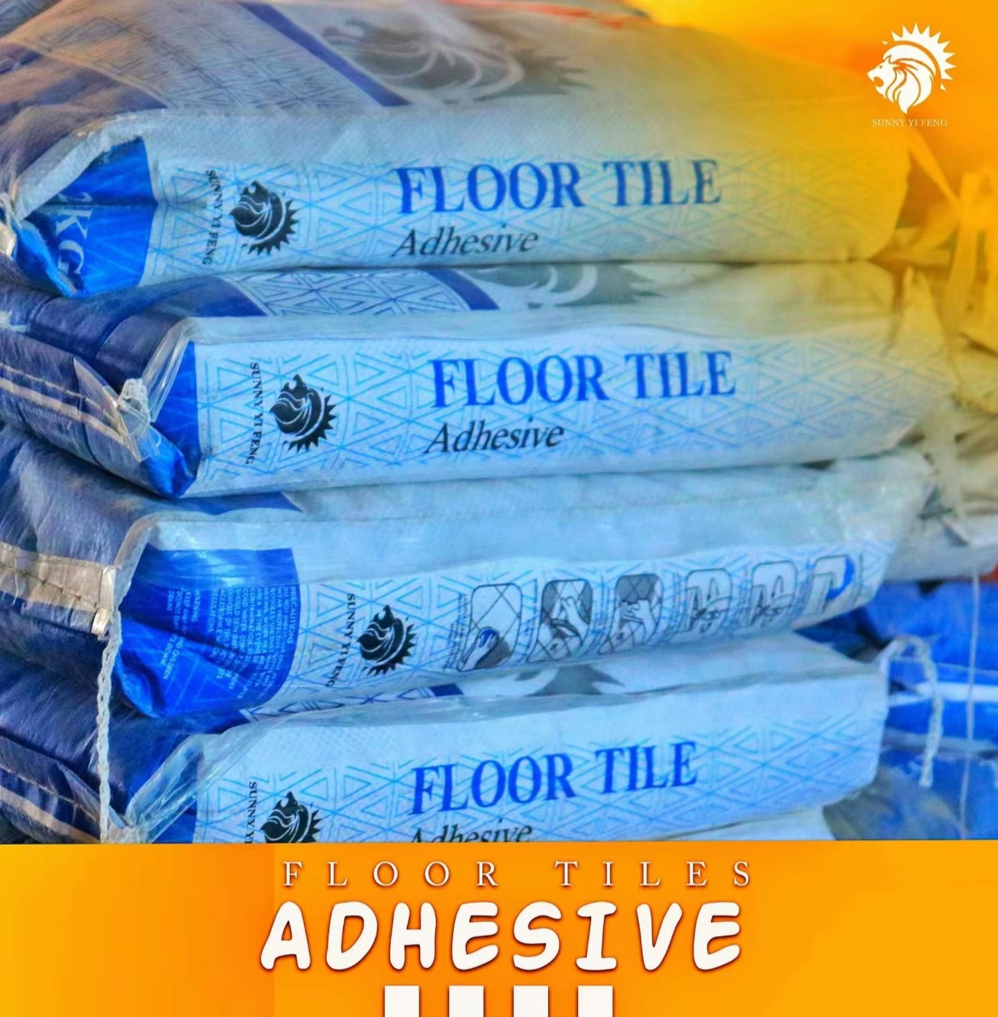 20KG POWDER FLOOR TILE ADHESIVE FOR INTERIOR AND EXTERIOR CONSTRUCTION