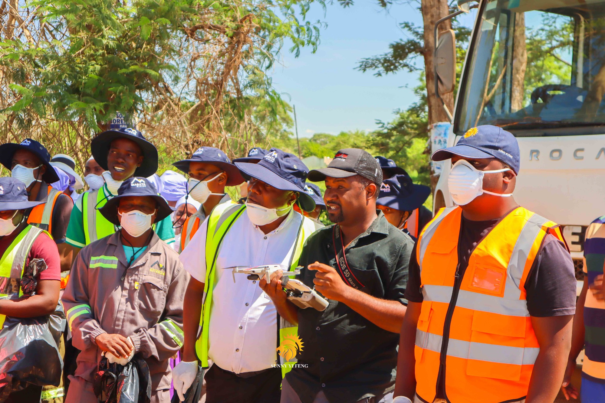 Sunny Yi Feng Tiles Zimbabwe Leads the Way in Environmental Stewardship at Chegutu Clean-Up Campaign