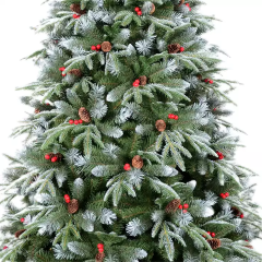 Factory New Hot Sale PVC PE mixed Luxury Artificial Christmas Xmas Tree