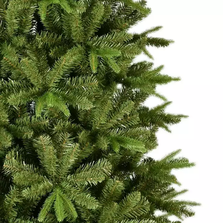 7ft Slim Pre Lit Artificial Christmas Trees With LED Lights Xmas Tree