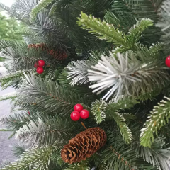 Factory New Hot Sale PVC PE mixed Luxury Artificial Christmas Xmas Tree