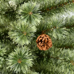 4ft Pine Needle Mini Artificial Christmas Tree Small Table Top Home Decorations Xmas Tree