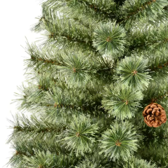 4ft Pine Needle Mini Artificial Christmas Tree Small Table Top Home Decorations Xmas Tree