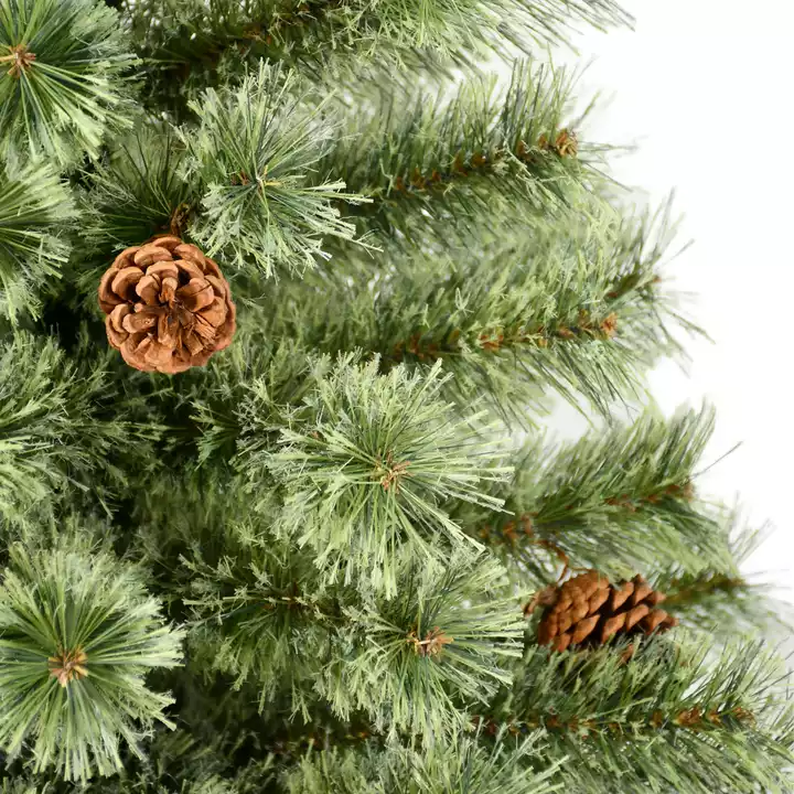 4ft Pine Needle Mini Artificial Christmas Tree Small Table Top Home Decorations Xmas Tree