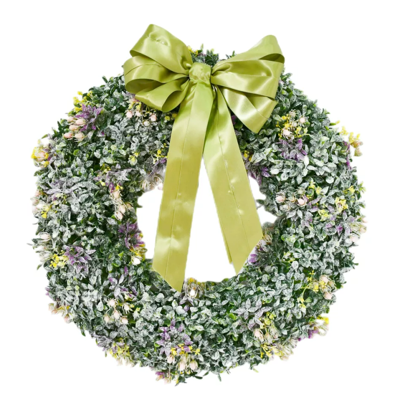 Factory New Design Hot Sale Products Artificial Christmas Garland Xmas Pine Cones Wreath