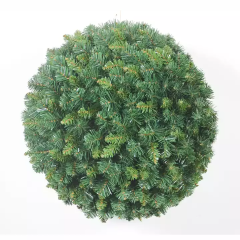 PE PVC Artificial Home Decoration Xmas Wreath Pre Lit Indoor Holiday Christmas Accessories Garland