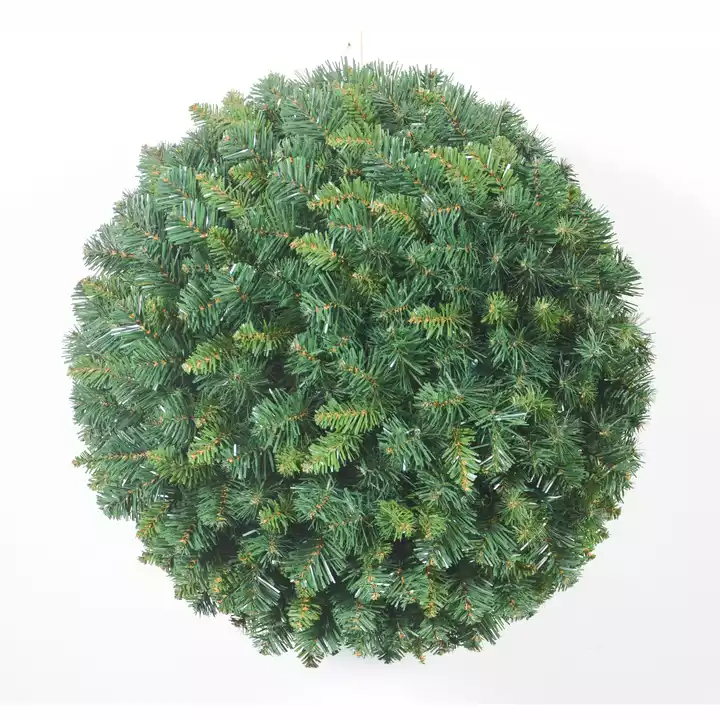 PE PVC Artificial Home Decoration Xmas Wreath Pre Lit Indoor Holiday Christmas Accessories Garland